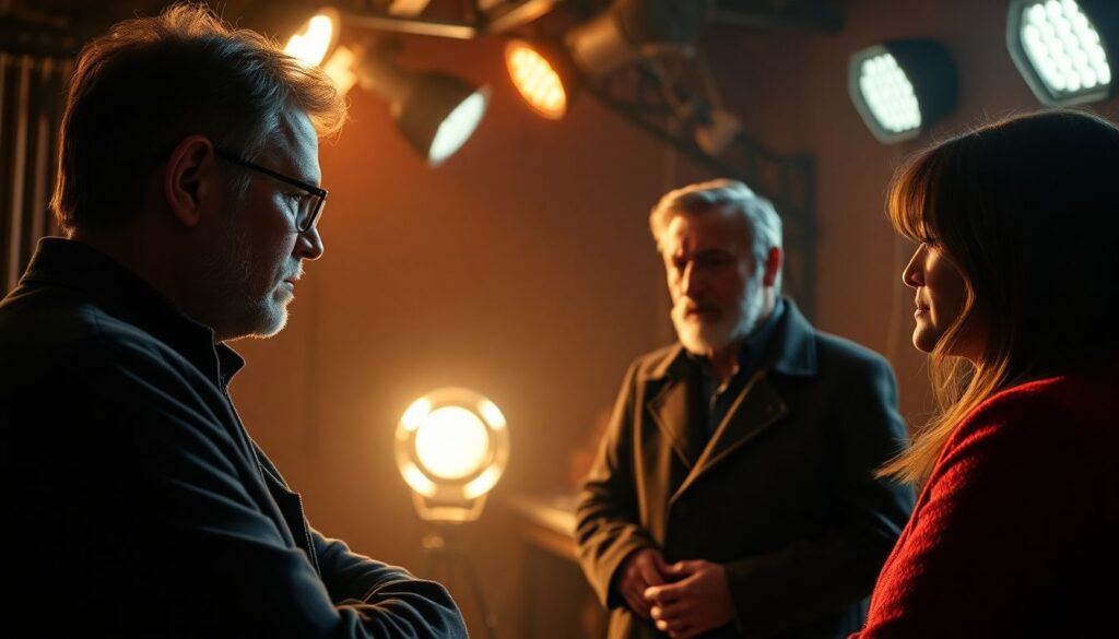 За кулисами съемок: один съемочный день глазами режиссера, оператора и актера (рубрика «Интервью и бэкстейдж») - иллюстрация