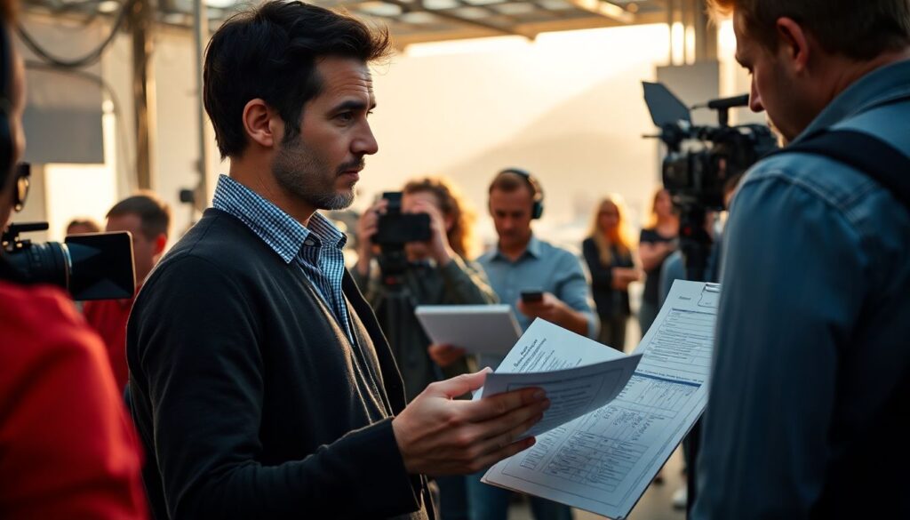 За кулисами съемок: один съемочный день глазами режиссера, оператора и актера (рубрика «Интервью и бэкстейдж») - иллюстрация