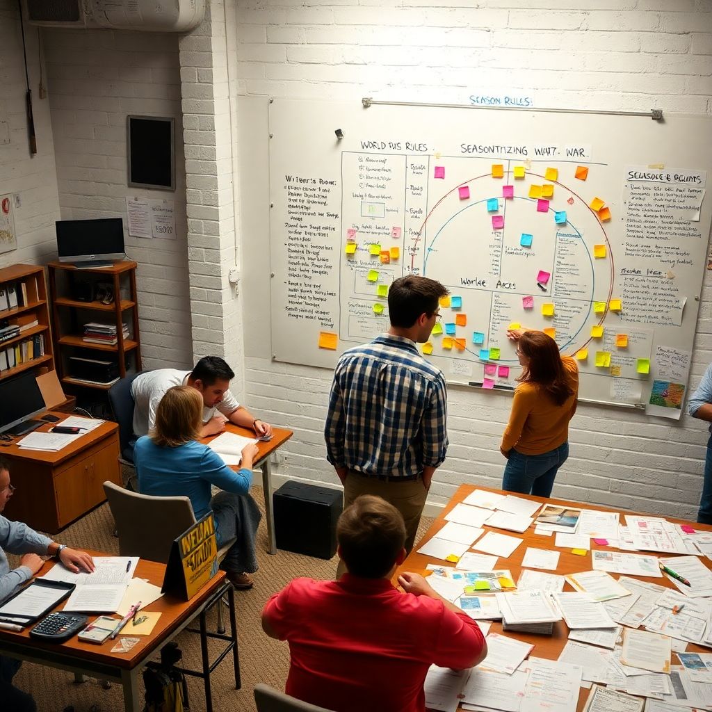 Как создаются масштабные сериалы: от сценария до финальной сцены, полный бэкстейдж