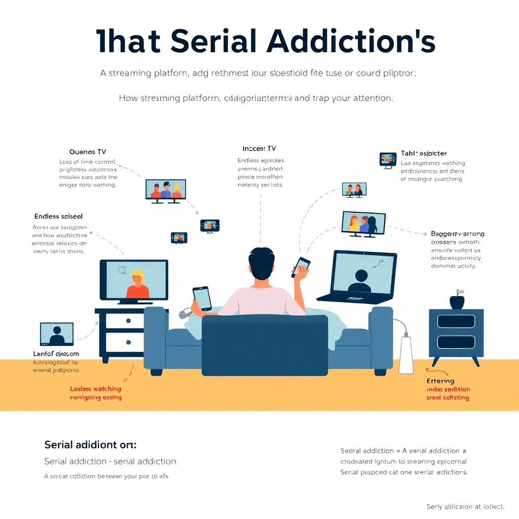 Феномен сериальной зависимости: как онлайн‑сервисы удерживают внимание зрителя