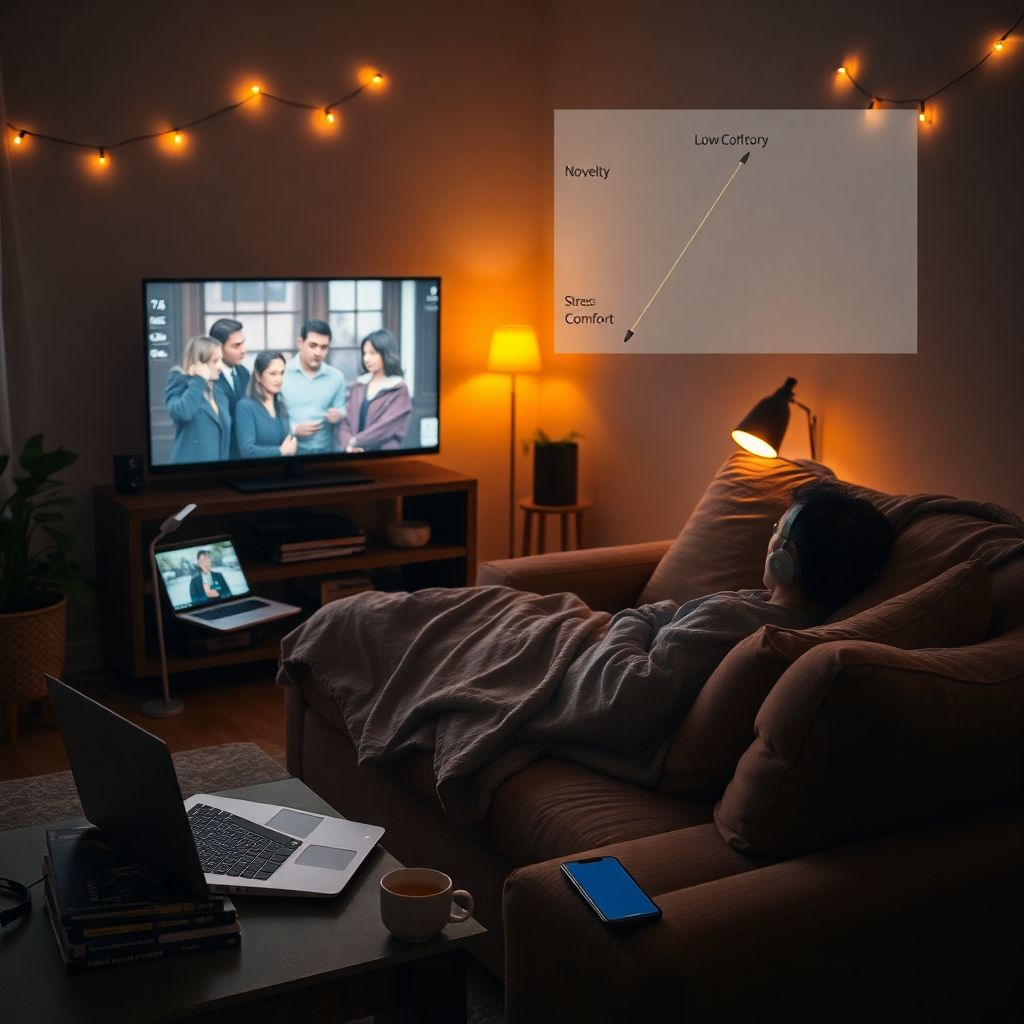 Почему мы любим пересматривать старые сериалы: психологический разбор комфорт-вьюинга