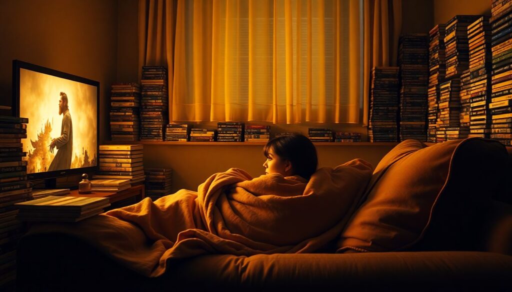 Почему мы пересматриваем одни и те же любимые сериалы: психологический разбор феномена «комфорт-вьюинга» - иллюстрация