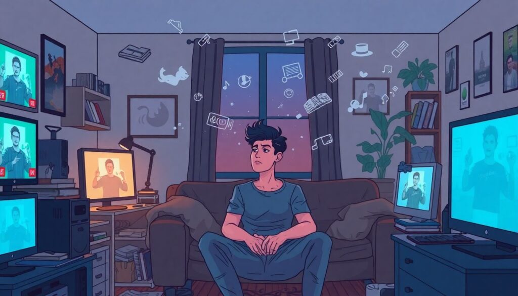 Почему мы пересматриваем одни и те же шоу: психология «комфортных сериалов» - иллюстрация