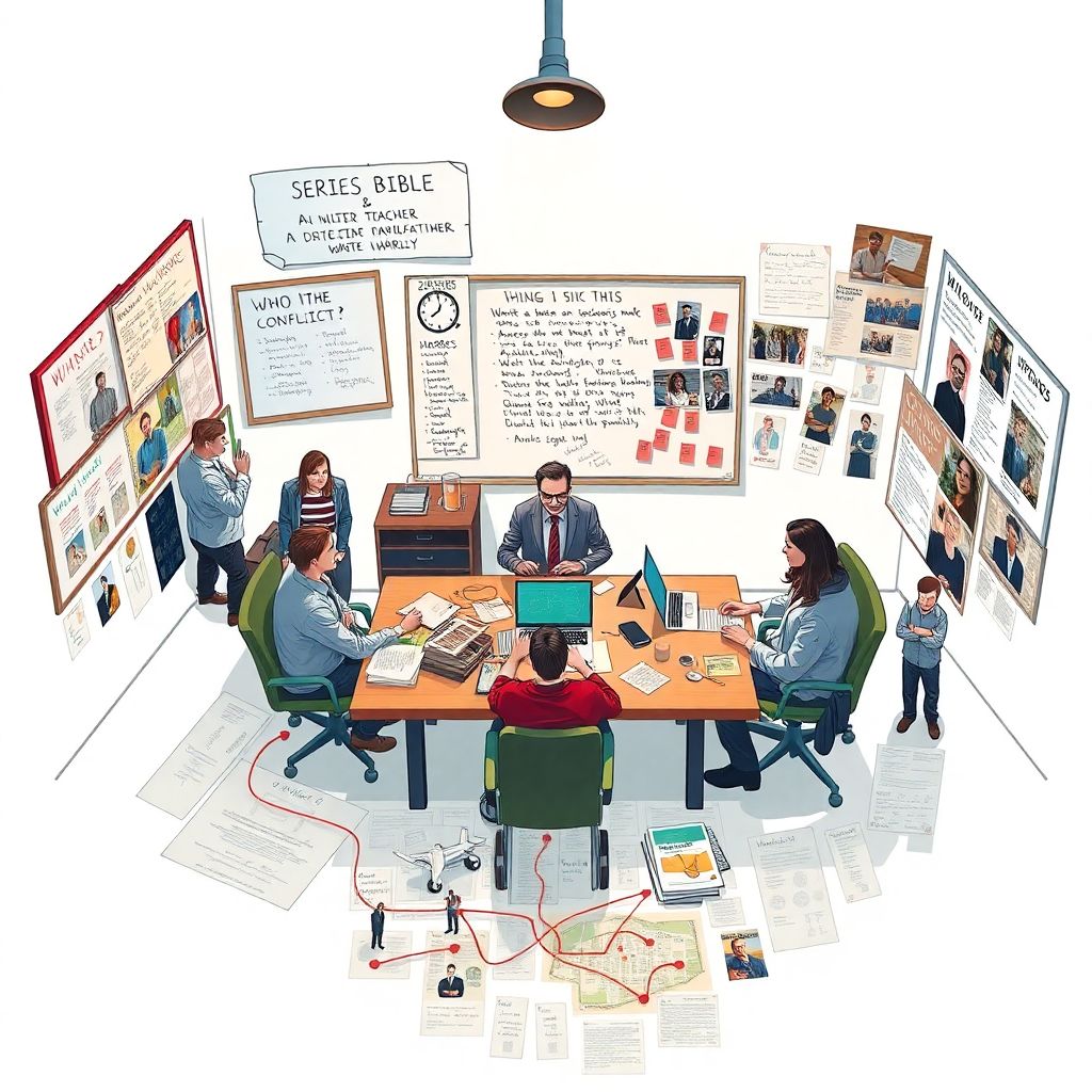 Как рождается современный сериал: от идеи до экрана на примерах популярных шоу