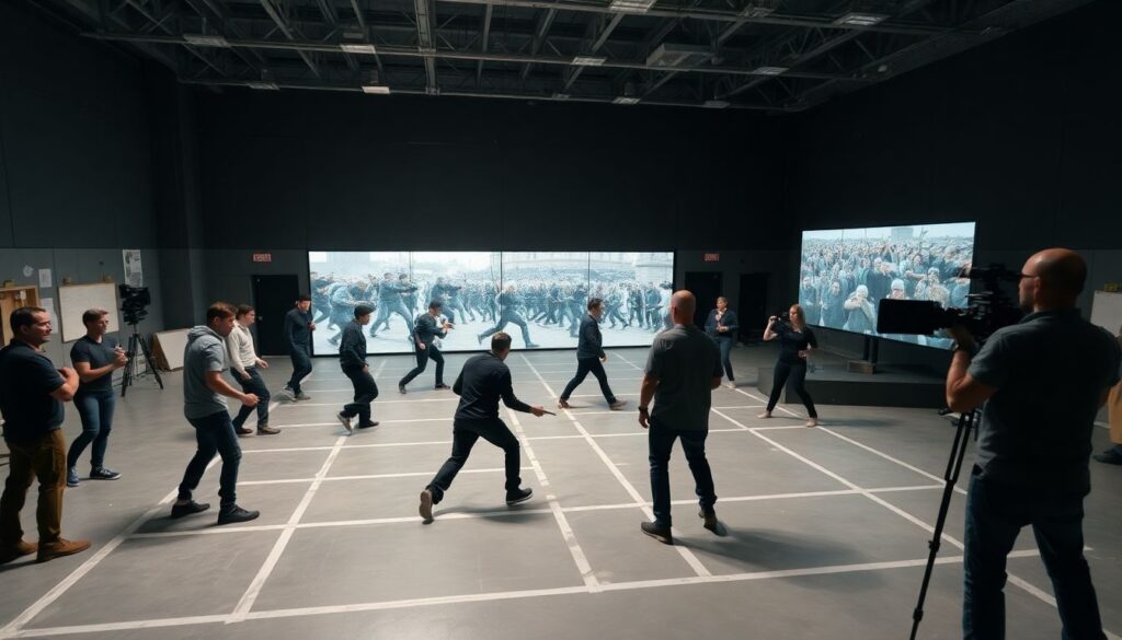 Бэкстейдж: как снимают масштабные боевые сцены в сериалах и кино - иллюстрация