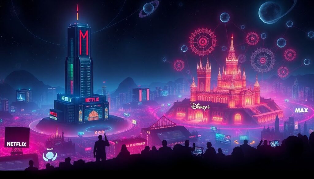 Как стриминговые войны меняют сериальный ландшафт: Netflix, Disney+, Max и конкуренты - иллюстрация