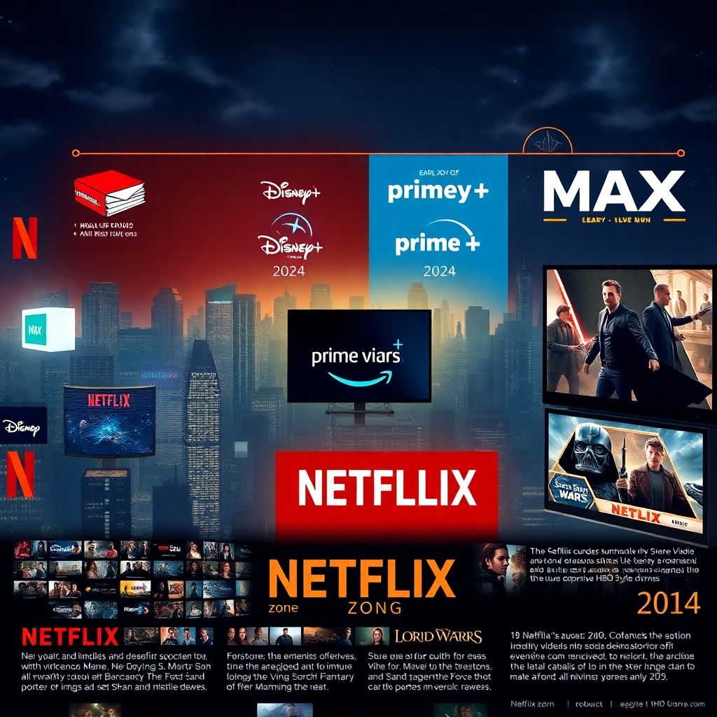 Стриминговые войны и качество сериалов: как меняются netflix, disney+, max, amazon