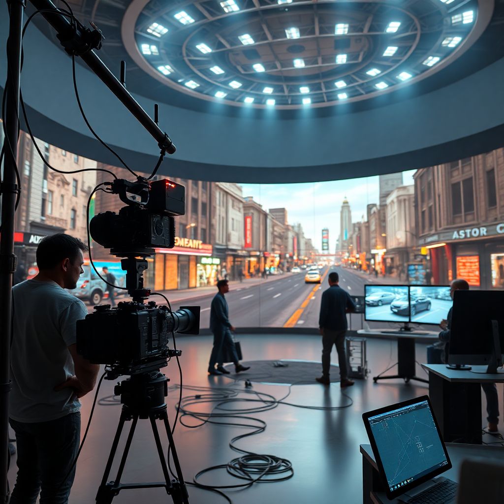 Технологии на съемочной площадке: виртуальные декорации, Led-экраны и ИИ