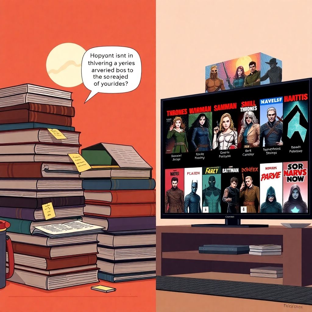 Сериалы по книгам и комиксам: сравнение первоисточника и экранизации