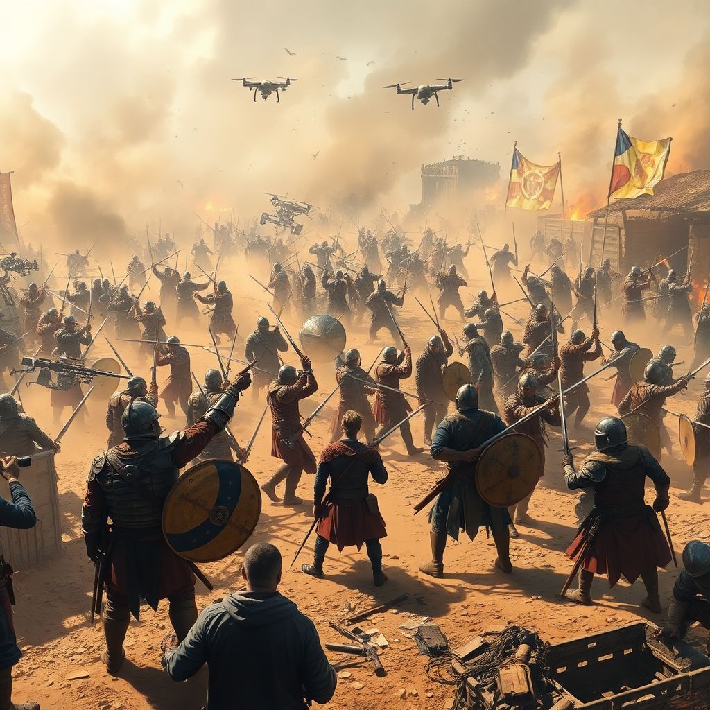 Масштабные батальные сцены в сериалах: бэкстейдж режиссёров и постановщиков